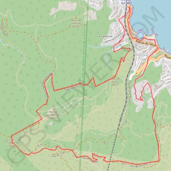 Itinéraire Circuit des Monges, distance, dénivelé, altitude, carte, profil, trace GPS