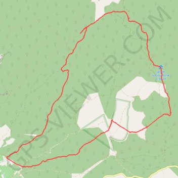 Itinéraire Les jas du mont Ventoux, distance, dénivelé, altitude, carte, profil, trace GPS