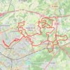 Itinéraire Rando Le Mans-Sargé-Yvré, distance, dénivelé, altitude, carte, profil, trace GPS