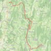 Itinéraire Villeneuve-lès-Charnod - Saint-Amour, distance, dénivelé, altitude, carte, profil, trace GPS