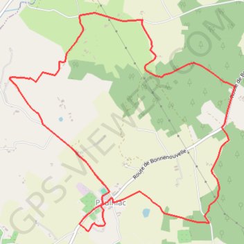 Itinéraire Vue sur le château de Biron et la bastide de Monflanquin - Paulhiac, distance, dénivelé, altitude, carte, profil, trace GPS