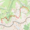 Itinéraire Saraddets-Le Maillet, distance, dénivelé, altitude, carte, profil, trace GPS