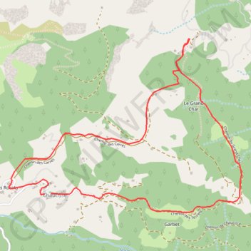 Itinéraire Balade dans le Val d'Arly - De Chaucisse à Nanchard, distance, dénivelé, altitude, carte, profil, trace GPS