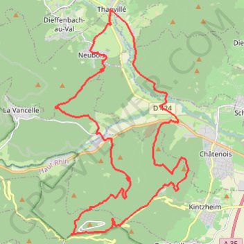 Itinéraire Le TransVal, distance, dénivelé, altitude, carte, profil, trace GPS