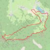 Itinéraire Boucle de la Roche du Guet 14 avr. 2017 14:44:07, distance, dénivelé, altitude, carte, profil, trace GPS