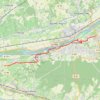 Itinéraire Amboise - Montlouis-sur-Loire, distance, dénivelé, altitude, carte, profil, trace GPS