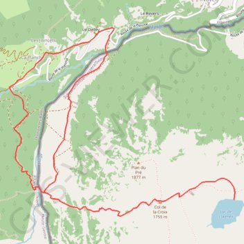 Itinéraire tmp_gpx-Lovenex, distance, dénivelé, altitude, carte, profil, trace GPS