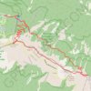 Itinéraire Baronnies - Crêtes du Ventoux, distance, dénivelé, altitude, carte, profil, trace GPS