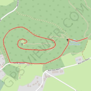 Itinéraire Chemins du Cœur des Vosges - La Grande Avison, distance, dénivelé, altitude, carte, profil, trace GPS