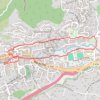 Itinéraire BL-Auriol-112018, distance, dénivelé, altitude, carte, profil, trace GPS