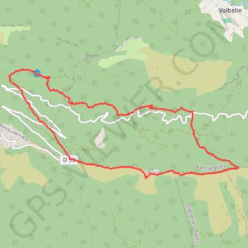 Itinéraire Cairn 2000, distance, dénivelé, altitude, carte, profil, trace GPS