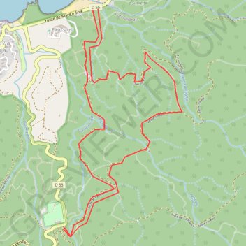 Itinéraire Rando coti, distance, dénivelé, altitude, carte, profil, trace GPS