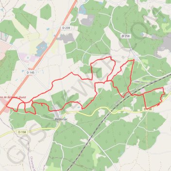 Itinéraire Clerac 28 kms, distance, dénivelé, altitude, carte, profil, trace GPS