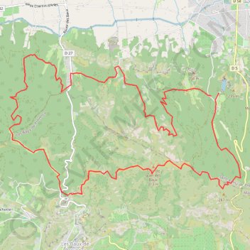 Itinéraire Crete baumayrane Alpilles, distance, dénivelé, altitude, carte, profil, trace GPS