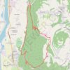 Itinéraire Fort-les-Bancs et Montagne de Parves, distance, dénivelé, altitude, carte, profil, trace GPS