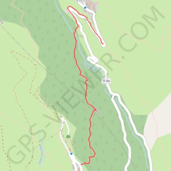 Itinéraire La porte des Garrotxes Variante Evol Oreilla, distance, dénivelé, altitude, carte, profil, trace GPS