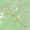 Itinéraire Sur les sentiers des Gorges de l'Ardèche, distance, dénivelé, altitude, carte, profil, trace GPS