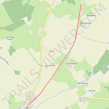 Itinéraire Parcours d'interprétation Ségrie/Saint-Christophe, distance, dénivelé, altitude, carte, profil, trace GPS