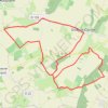 Itinéraire Circuit des bois de Saint-Ouen - Gisay-la-Coudre, distance, dénivelé, altitude, carte, profil, trace GPS