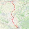 Itinéraire Albi Castres par le chemin des droits de l'Homme, distance, dénivelé, altitude, carte, profil, trace GPS