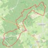 Itinéraire HNPA - Forêt d'Anlier Behême - 18,2 km - 24-02-18 - Montana, distance, dénivelé, altitude, carte, profil, trace GPS