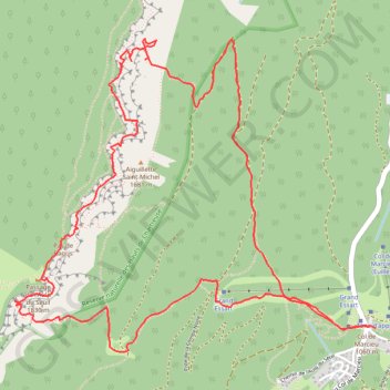 Itinéraire Tour Percee et Pas de Ragris (Chartreuse), distance, dénivelé, altitude, carte, profil, trace GPS