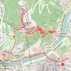 Itinéraire Bastille et grottes de Mandrin, distance, dénivelé, altitude, carte, profil, trace GPS