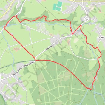 Itinéraire Remonter le Wayai (Spa), distance, dénivelé, altitude, carte, profil, trace GPS