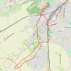 Itinéraire Achicourt - Moulin - Citadelle - Agny, distance, dénivelé, altitude, carte, profil, trace GPS