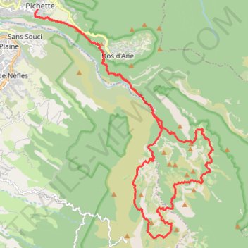 Itinéraire Tour, distance, dénivelé, altitude, carte, profil, trace GPS