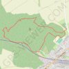 Itinéraire Forêt Aundun-le-roman, distance, dénivelé, altitude, carte, profil, trace GPS