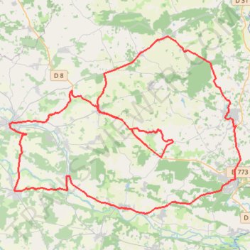 Itinéraire course en ligne st nicolas du terre, distance, dénivelé, altitude, carte, profil, trace GPS