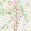 Itinéraire Balade tout autour de Fleurance, distance, dénivelé, altitude, carte, profil, trace GPS