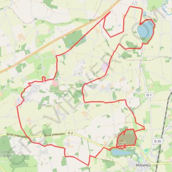 Itinéraire Balade autour de Gruellau, distance, dénivelé, altitude, carte, profil, trace GPS