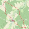 Itinéraire Circuit des Lavoirs - La Chapelle-Saint-André, distance, dénivelé, altitude, carte, profil, trace GPS