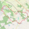 Itinéraire Boucle 1 - Nouaillé-Maupertuis, distance, dénivelé, altitude, carte, profil, trace GPS