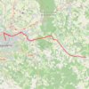 Itinéraire Marthon / Angoulême, distance, dénivelé, altitude, carte, profil, trace GPS