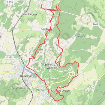 Itinéraire Passenans, distance, dénivelé, altitude, carte, profil, trace GPS