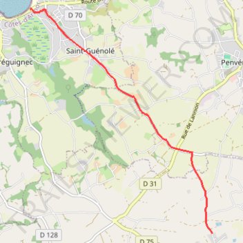 Itinéraire export_26_01_10_105041, distance, dénivelé, altitude, carte, profil, trace GPS