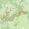 Itinéraire Malmedy 22 - Les crêtes de la Warche, distance, dénivelé, altitude, carte, profil, trace GPS