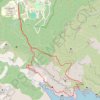 Itinéraire La Roche Percée de Morgiou depuis Luminy, distance, dénivelé, altitude, carte, profil, trace GPS