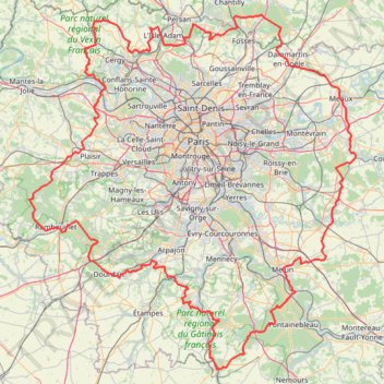 Itinéraire Sauvegarde_auto, distance, dénivelé, altitude, carte, profil, trace GPS