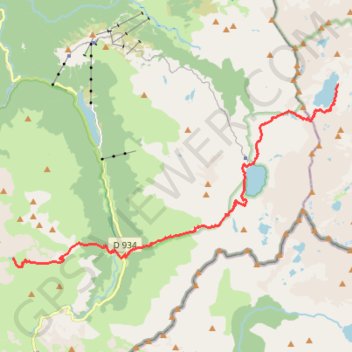 Itinéraire Randonnée Pyrénées : du refuge de Migouélou au refuge de Pombie, distance, dénivelé, altitude, carte, profil, trace GPS