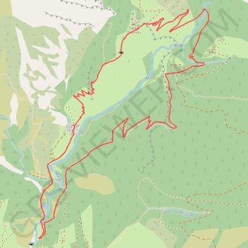 Itinéraire Tende - Castel Tournou, distance, dénivelé, altitude, carte, profil, trace GPS