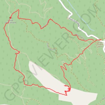 Itinéraire La grande aiguille par fonbelle, distance, dénivelé, altitude, carte, profil, trace GPS