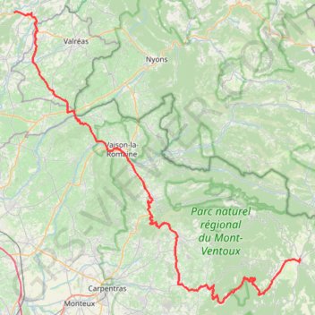 Itinéraire ITINÉRAIRE-97km-IBP104-bicycle, distance, dénivelé, altitude, carte, profil, trace GPS