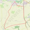 Itinéraire De Duisans à Warlus via Wagnonlieu, distance, dénivelé, altitude, carte, profil, trace GPS