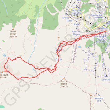 Itinéraire Mont Jovet par le pas des Brebis, distance, dénivelé, altitude, carte, profil, trace GPS