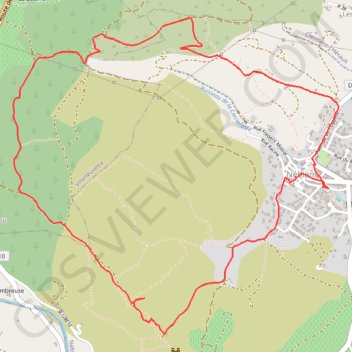 Itinéraire 2022-11-20 16-48-55, distance, dénivelé, altitude, carte, profil, trace GPS