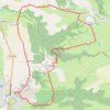 Itinéraire Estivareilles - Les Godignons-12690143, distance, dénivelé, altitude, carte, profil, trace GPS